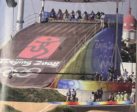 Giornali bmx olimpiadi Perchino 2008 - Manuel De Vecchi